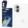 3mk HARDY Lens Protection Pro - Camera Lens Glass for iPhone 17 (Silver)