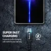 Crong Armor Link - 100W PD 5A USB-C to USB-C Cable 120cm (Black)