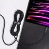 Crong Armor Link - 100W PD 5A USB-C to USB-C Cable 120cm (Black)