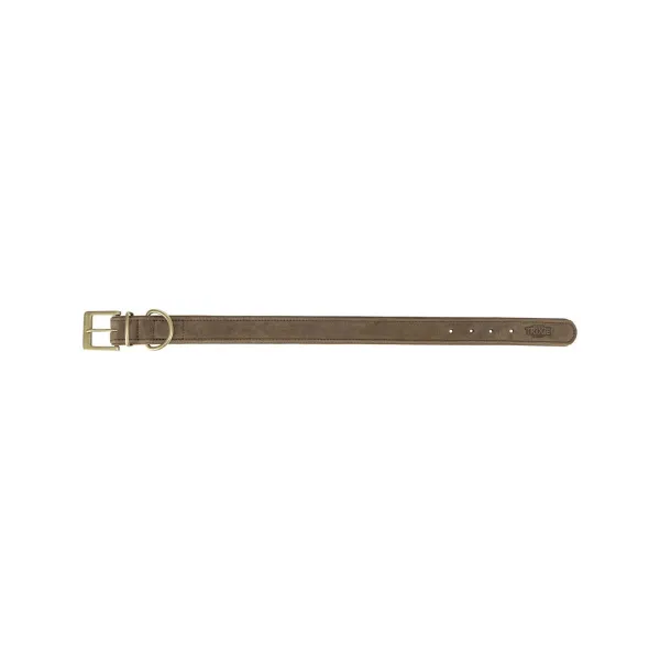 Dog collar Trixie Pure Brown S-M 31-37 cm