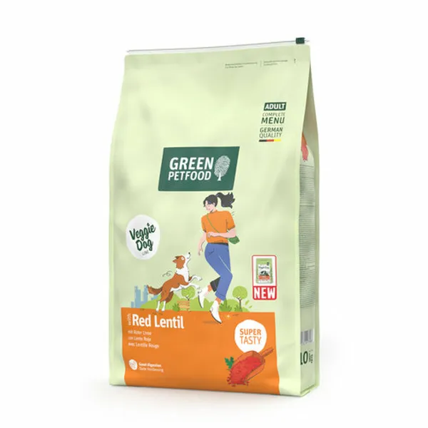 Фураж Green Petfood VeggieDog Red Lentil 10 kg