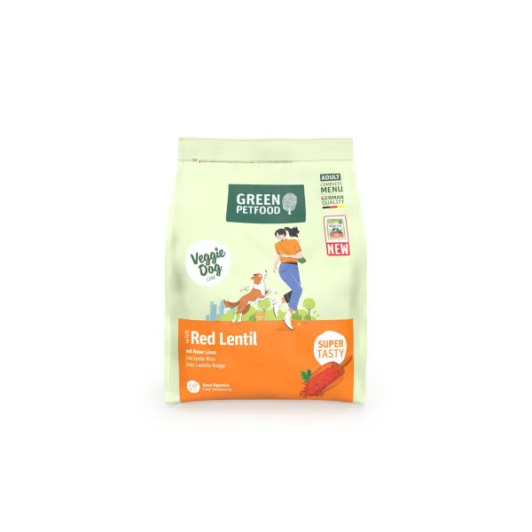 Fodder Green Petfood VeggieDog Red Lentil 900 g