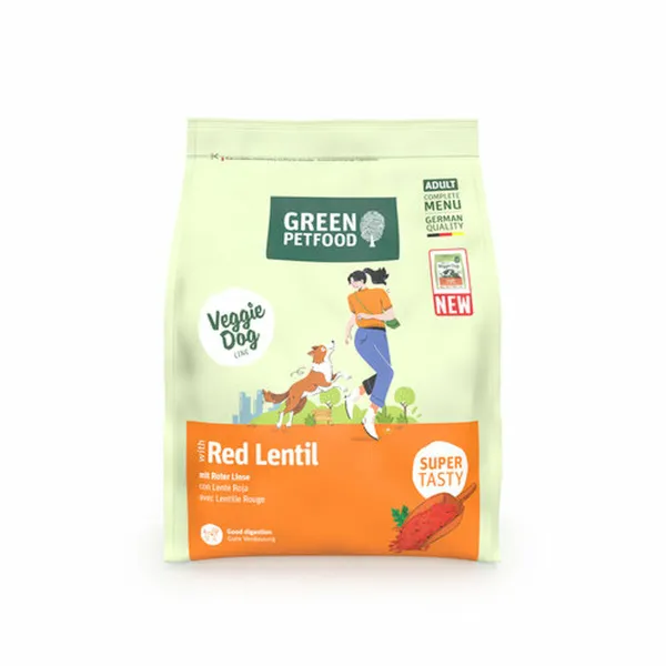Fodder Green Petfood VeggieDog Red Lentil 900 g