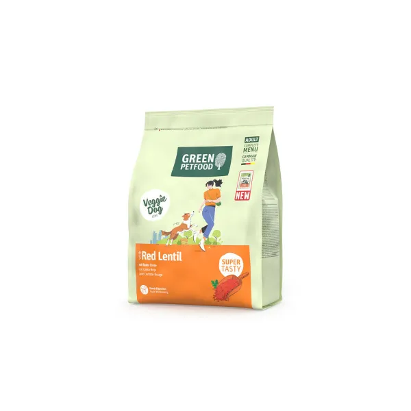 Фураж Green Petfood VeggieDog Red Lentil 900 g