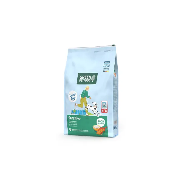 Rehu Green Petfood InsectDog Sensitive 10 kg Riisi