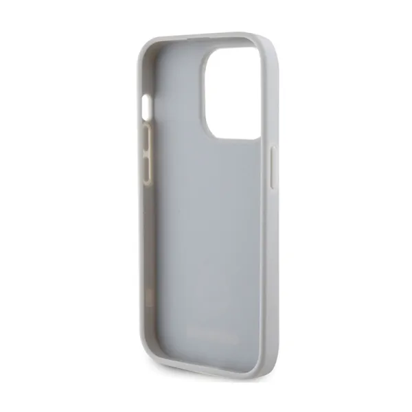 Guess 4G Strass Metal Logo - Case iPhone 15 Pro (silver)
