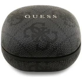 Guess 4G Classic Metal Logo - Bluetooth TWS ENC sluchátka + nabíjecí pouzdro (Èerná)