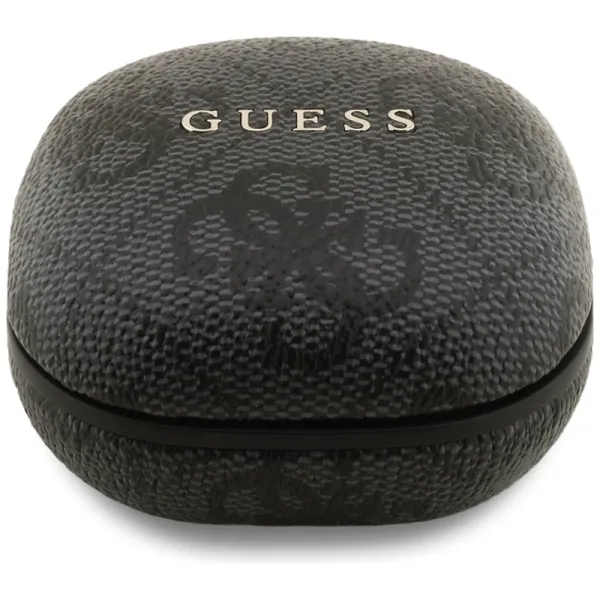 Guess 4G Classic Metal Logo - Bluetooth TWS ENC sluchátka + nabíjecí pouzdro (Èerná)