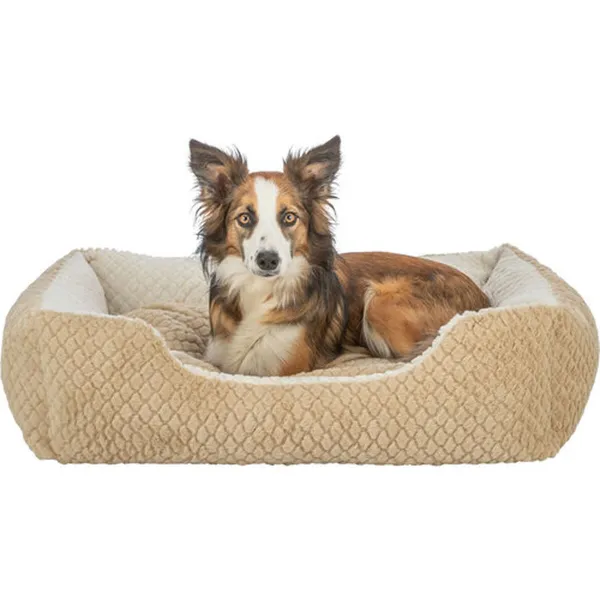 Dog Bed Trixie Kaline Mio Brown Cream 50 x 40 cm