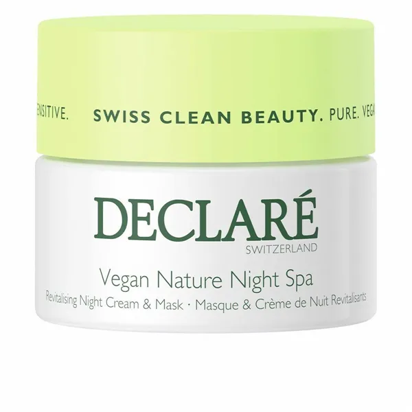 Revitalising Cream Mask Vegan Nature Night Spa Declaré (50 ml)