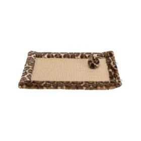 Scratching Post for Cats Trixie Leo Brown Polyester Sisal EVA 55 x 35 cm Carpet