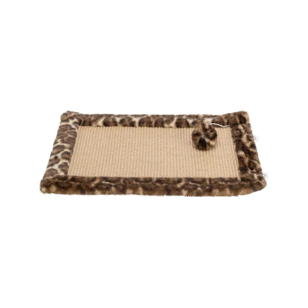 Scratching Post for Cats Trixie Leo Brown Polyester Sisal EVA 55 x 35 cm Carpet