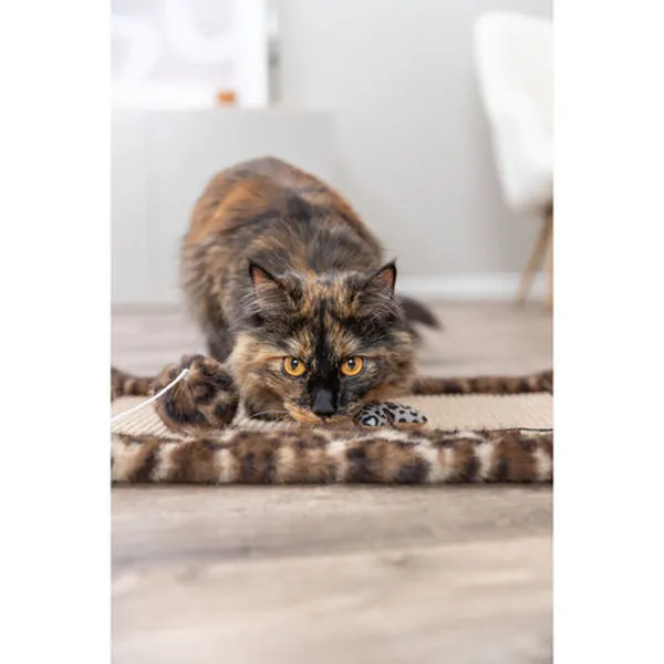 Raapimapuu kissalle Trixie Leo Ruskea Polyesteri Sisal EVA 55 x 35 cm Matto
