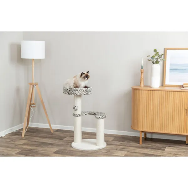 Kačių draskyklė Trixie Leo Kreminė Ø 48 cm 82 cm