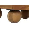 Nightstand DKD Home Decor Brown Acacia 50 x 40 x 53 cm