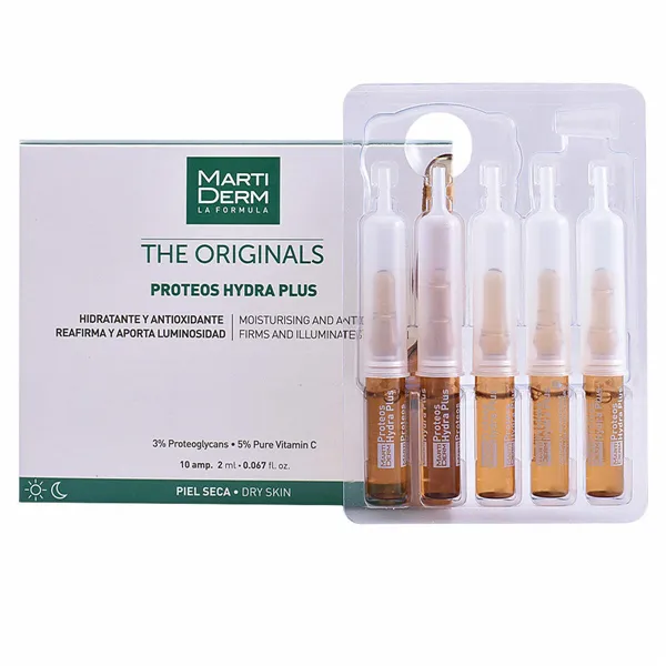 Facial Serum Martiderm 1472-35013 Moisturizing Antioxidant 2 ml (10 X 2 ml)