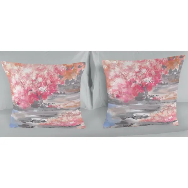 Cushion cover ES-Tela Amelie White 50 x 50 cm