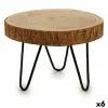 Вспомогательный стол Gift Decor Коричневый 4,2 x 30 x 30 cm 28 x 28 x 20 cm 30 x 20 x 24 cm (6 штук)