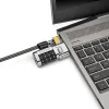 Kombinēšanas piekaramā atslēga Kensington ClickSafe Karbona tērauds