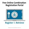 Yhdistelmäriippulukko Kensington ClickSafe Hiiliteräs