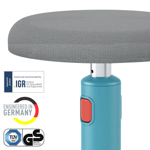 Ergonomiška kėdė Leitz Ergo Cosy Active Mėlyna Plastmasinis
