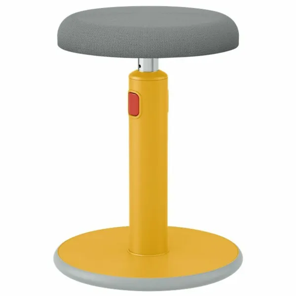 Ergonoomiline taburett Leitz Ergo Cosy Active Kollane Plastmass