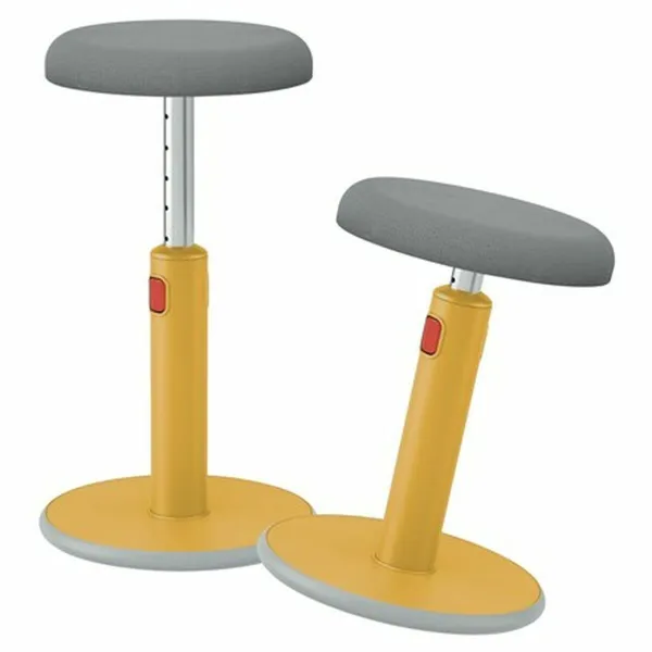 Ergonomiska taburete Leitz Ergo Cosy Active Dzeltens Plastmasa