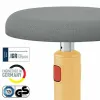 Ergonomiska taburete Leitz Ergo Cosy Active Dzeltens Plastmasa