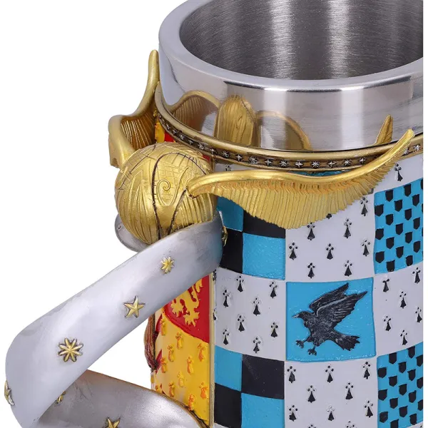 Harry Potter - Stainless Steel Mug/Skull in Golden Snitch Gift Box 600ml