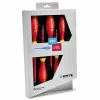 Screwdriver Set WITTE Phillips Flat 6 Pieces (6 Units)