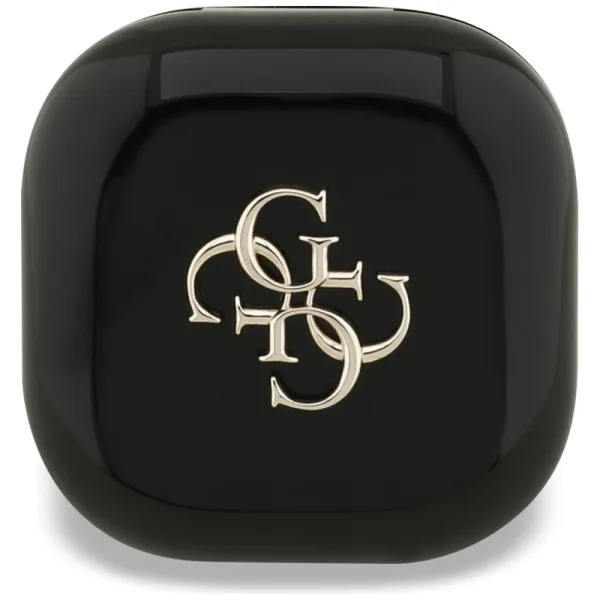 Guess 4G Metal Logo - TWS Bluetooth Earphones + Charging Case (Black)
