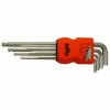Kuusiokoloavain Setti ATM 1,5 - 10 mm Kuusikulmainen Kuusiokoloavain Setti Ekstrapitkä 9 Kappaletta (9 osaa)