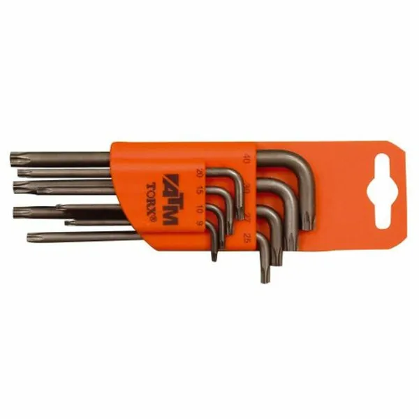 Šešiakampių raktų komplektas ATM Torx 8 Dalys