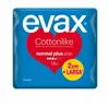 Normal sanitary pads without wings Evax Cotton Like  Plus (14 uds)