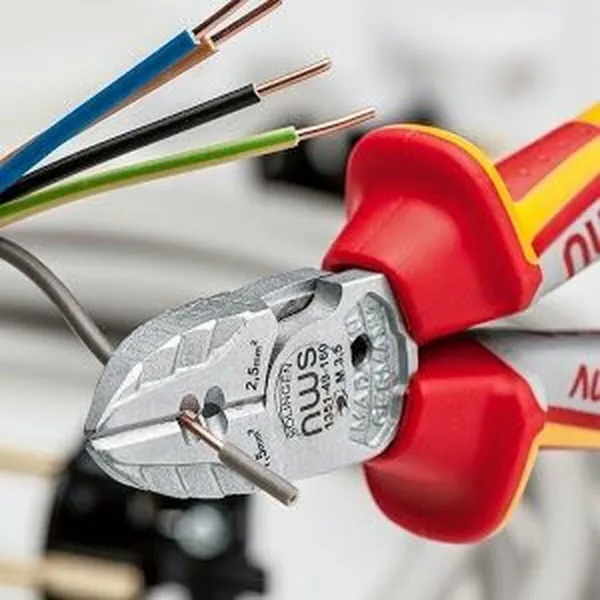 Kryžminės replės NWS Serie 49 VDE 2 mm 4 mm 19 cm