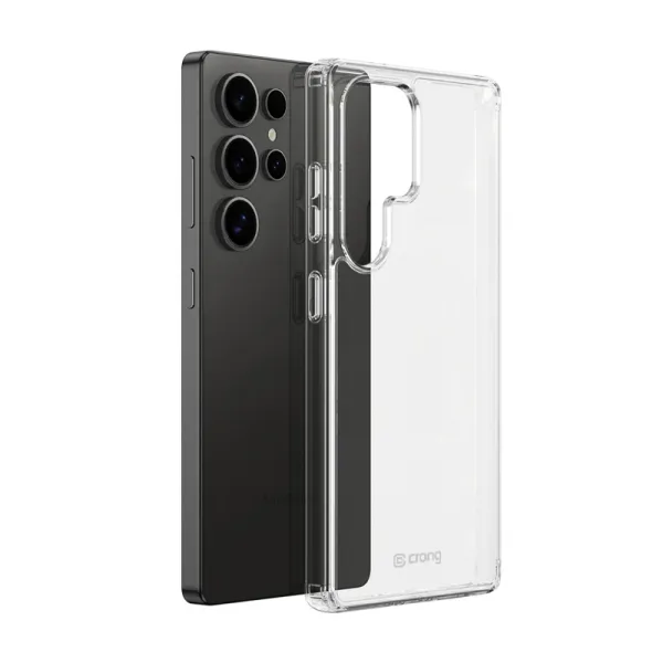 Crong Crystal Shield Cover - Samsung Galaxy S25 Ultra Case (Transparent)