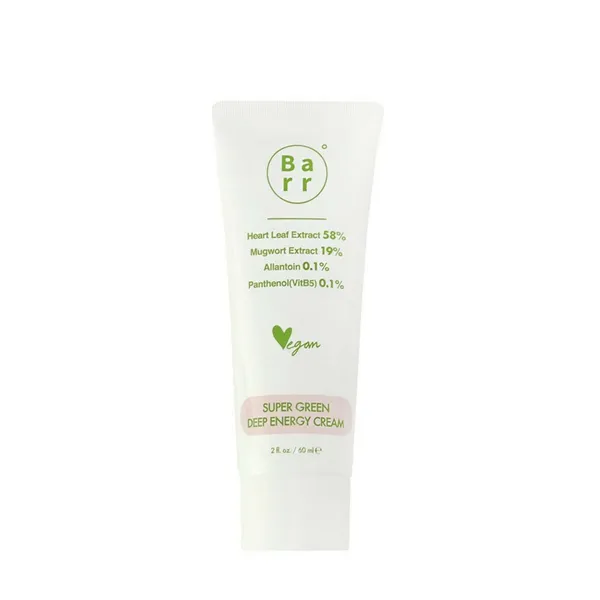 Hydrating Facial Cream Barr Super Green Deep Energy (60 ml)