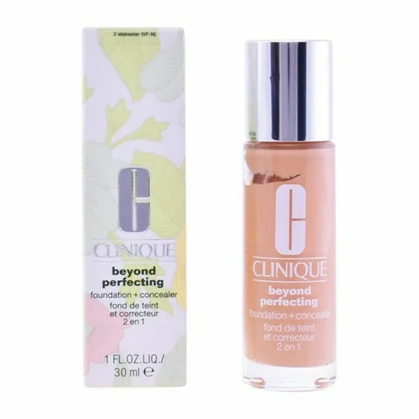 Liquid Make Up Base Clinique Beyond Perfecting Facial Corrector Nº 21 Cream caramel 30 ml