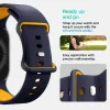 Spigen Nano Pop - Strap for Apple Watch 44/45/46/49 mm (Blueberry Navy)