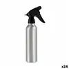 Atomiser Bottle Black Silver Aluminium 300 ml (24 Units)