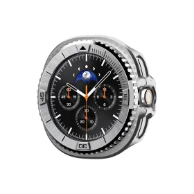 Spigen Bezel Tune Pro Pilot - Case / Protective Ring for Samsung Galaxy Watch 8 Classic 46 mm (Silver)