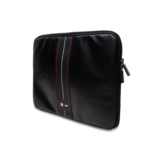 BMW Carbon Red Stripes Sleeve - Case for a 13" / 14" notebook (black)