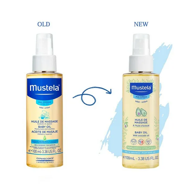 Body Oil for Baby Mustela 100 ml