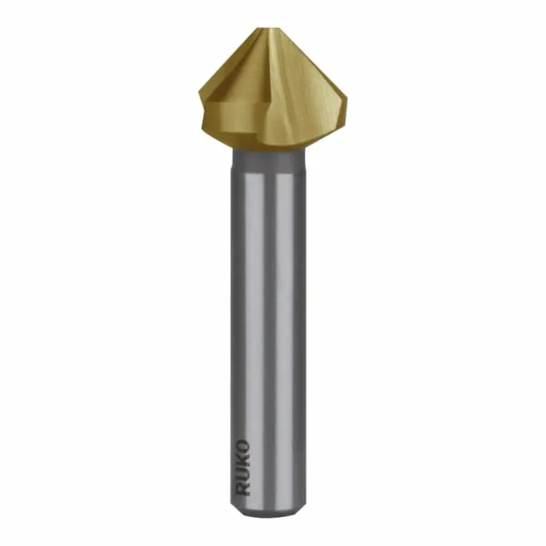 Коническое зенкерное сверло RUKO 3,5-20,5 mm 63 mm DIN 335 Быстрорежущая сталь (HSS) 90º Форма C