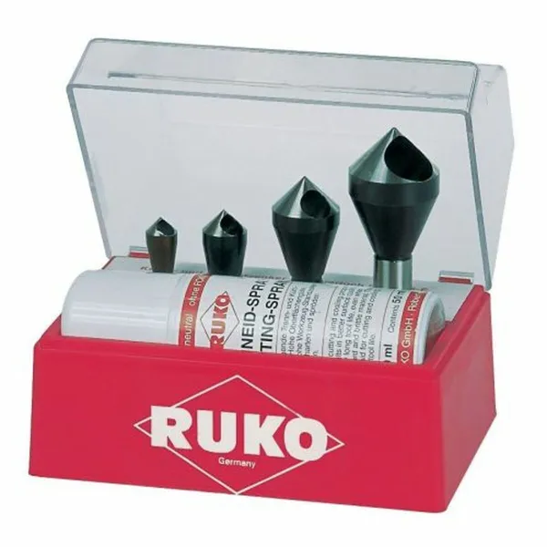 Norobežu urbju komplekts (Norobežu urbumi) RUKO 102310E Ātrdarbīgs tērauds (HSS) 4 Daudzums