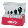 Norobežu urbju komplekts (Norobežu urbumi) RUKO 102310E Ātrdarbīgs tērauds (HSS) 4 Daudzums