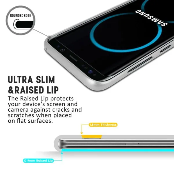 Mercury I-Jelly - Case for Samsung Galaxy S8+ (Silver)