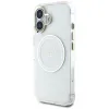 Guess IML Metal Colored Circle Classic Logo MagSafe - Case for iPhone 16 (white)