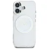 Guess IML Metal Colored Circle Classic Logo MagSafe - Case for iPhone 16 (white)