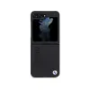 BMW Leather Hot Stamp - Samsung Galaxy Z Flip 5 Case (Black)